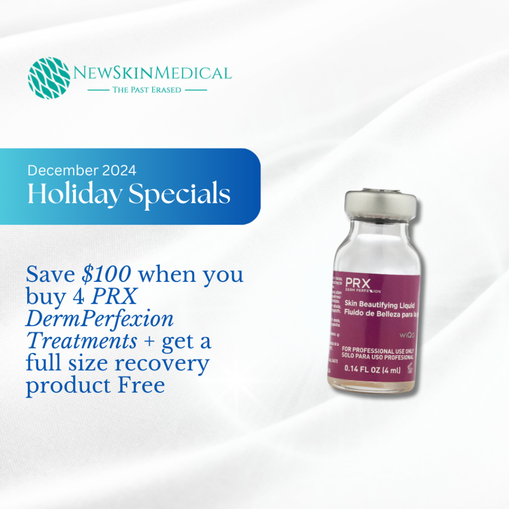 Save $100 when you buy 4 PRX DermPerfexion Treatments + get a full size recovery product Free